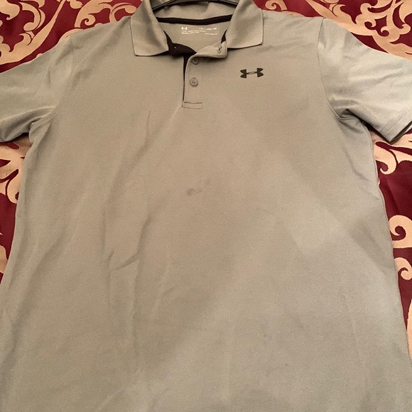 Youth X-Large under armour polo in gray - Picture 1 of 4